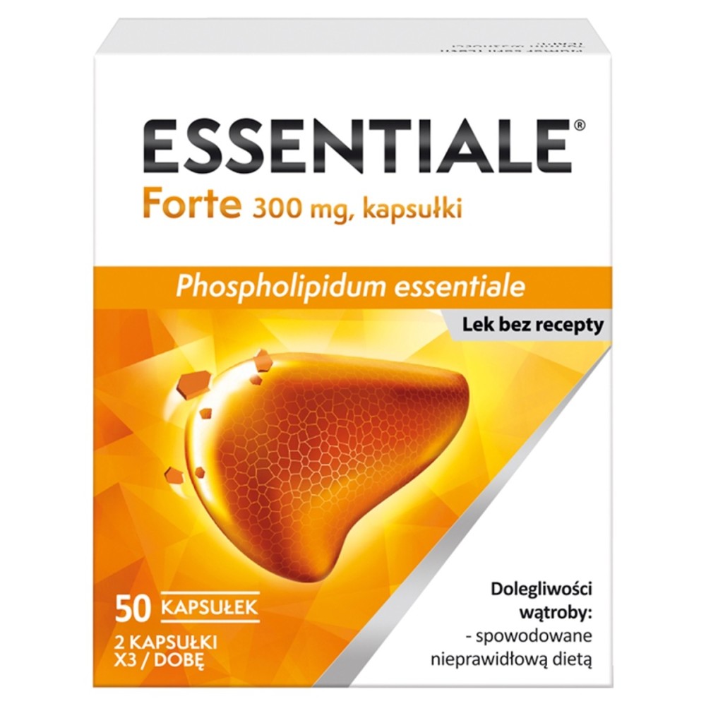 Sanofi Essentiale Forte Capsules 50 kusů