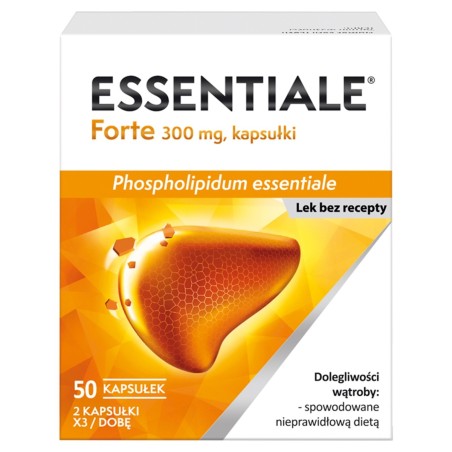 Sanofi Essentiale Forte Capsules 50 pieces