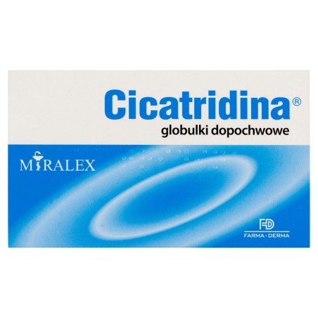 Cicatridina 5 mg Medical device vaginal pessaries 10 x 2 g