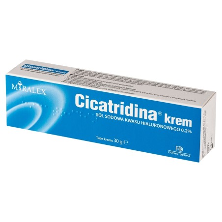 Cicatridina 0,2% Krém na zdravotnické prostředky pro vnější použití 30 g