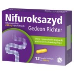 Nifuroksazid 200 mg Cápsulas duras 12 piezas