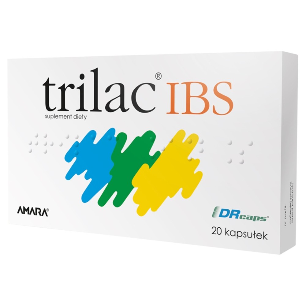 Trilac IBS Suplement diety 7,26 g (20 sztuk)