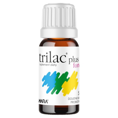 Trilac Plus Forte Suplement diety doustne krople probiotyczne 5 ml