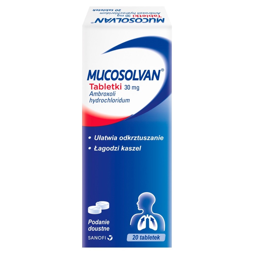 Sanofi Mucosolvan Tablets 20 pieces