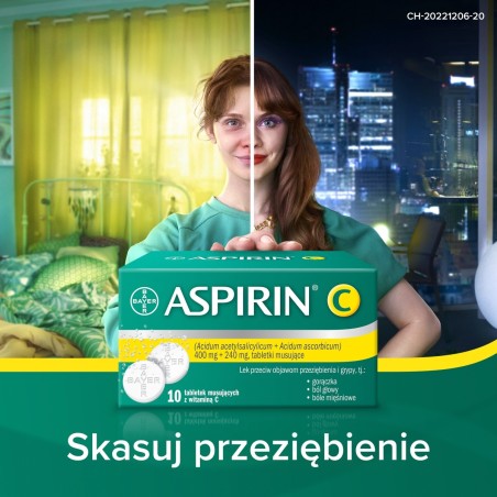 Aspirin C Effervescent tablets 10 tablets