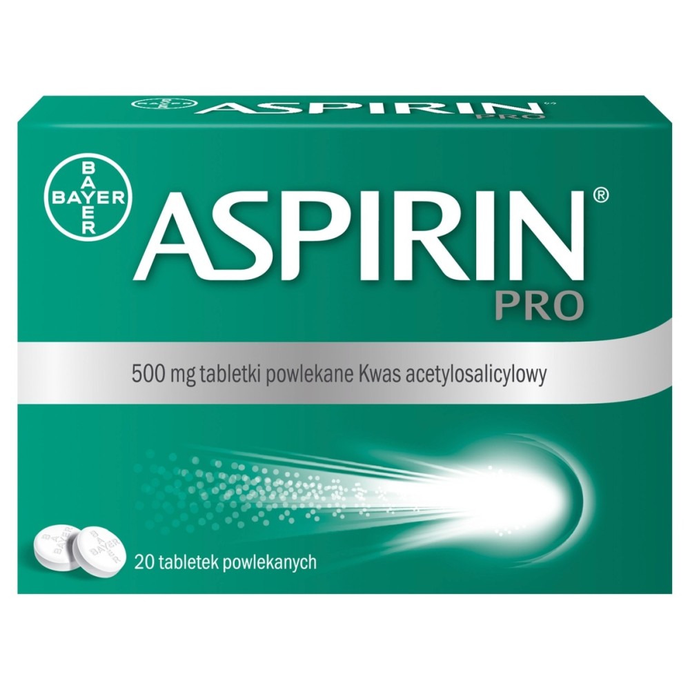 Aspirin Pro Filmtabletten 20 Tabletten