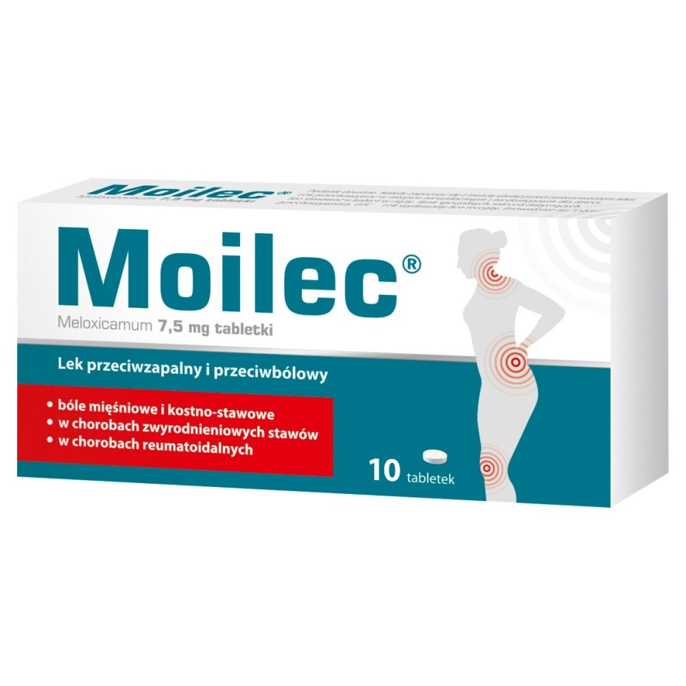 Moilec 7.5 mg Tablets 10 pieces