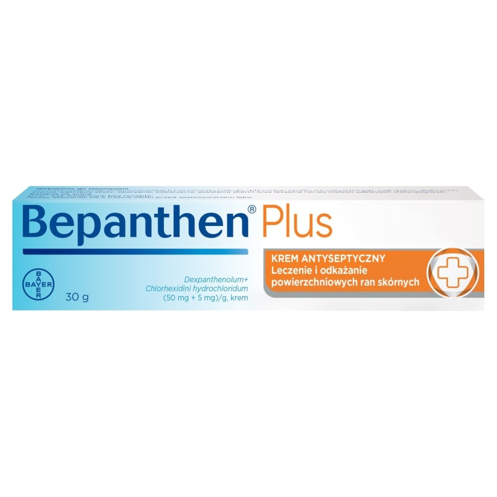 Bepanthen Plus Antiseptic cream 50 mg + 5 mg 30 g