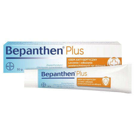 Bepanthen Plus Crema antisettica 50 mg + 5 mg 30 g