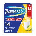Theraflu Extra Grip 650 mg + 10 mg + 20 mg Lek wieloskładnikowy 14 sztuk