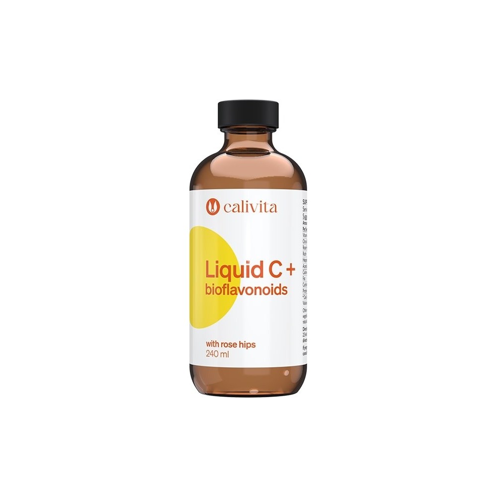 Liquid C + Bioflavonoidi con Rosa Canina 240ml Calivita