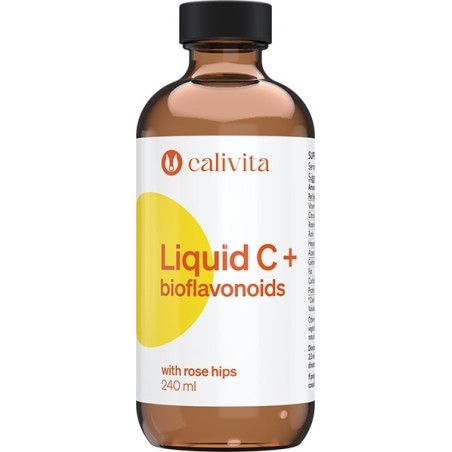 Liquid C + Bioflavonoidi con Rosa Canina 240ml Calivita