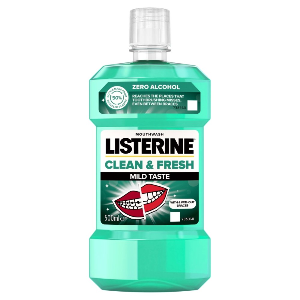 Listerine Collutorio Clean & Fresh 500 ml