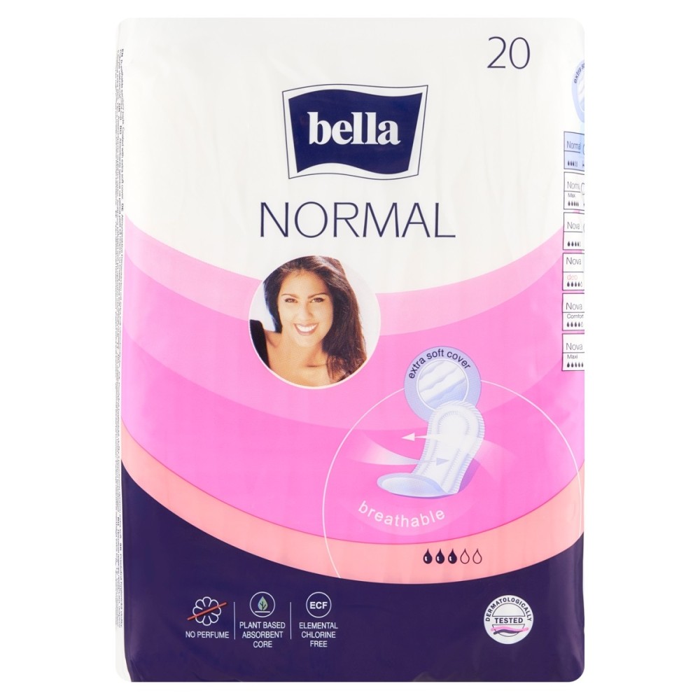 Bella Normal Sanitary napkins 20 pieces