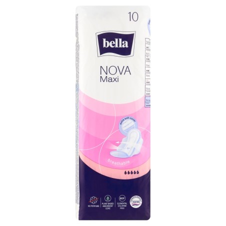 Bella Nova Maxi Servilletas Sanitarias 10 piezas