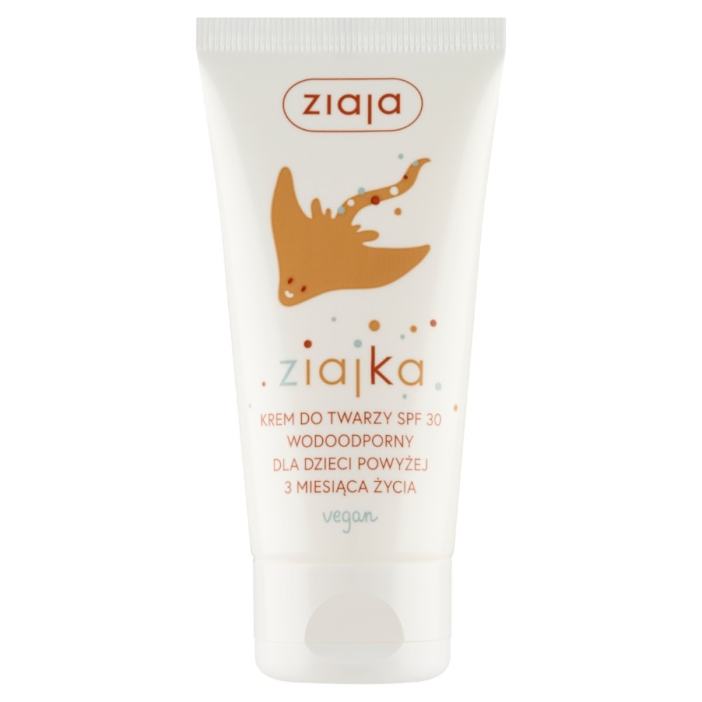 Ziaja Ziajka Face cream SPF 30 waterproof for children over 3 months of age 50 ml