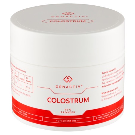 Genactiv Dietary supplement colostrum 45 g