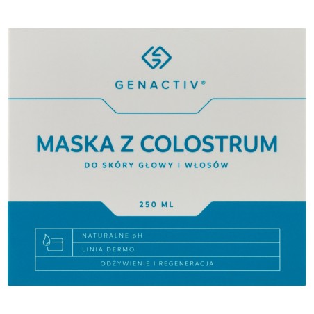 Genactiv Colostrum maska ​​na pokožku hlavy a vlasy 250 ml