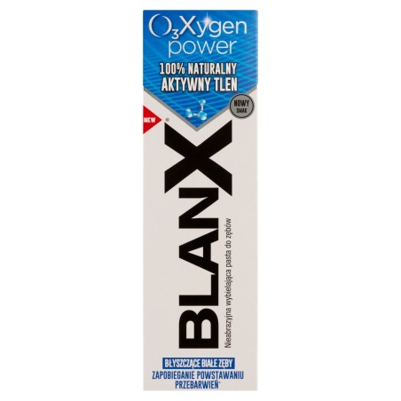 BlanX O₃Xygen Power Nieabrazyjna wybielająca pasta do zębów 75 ml