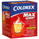 Coldrex MaxGrip, polvo/solución oral específica, 14 sobres.