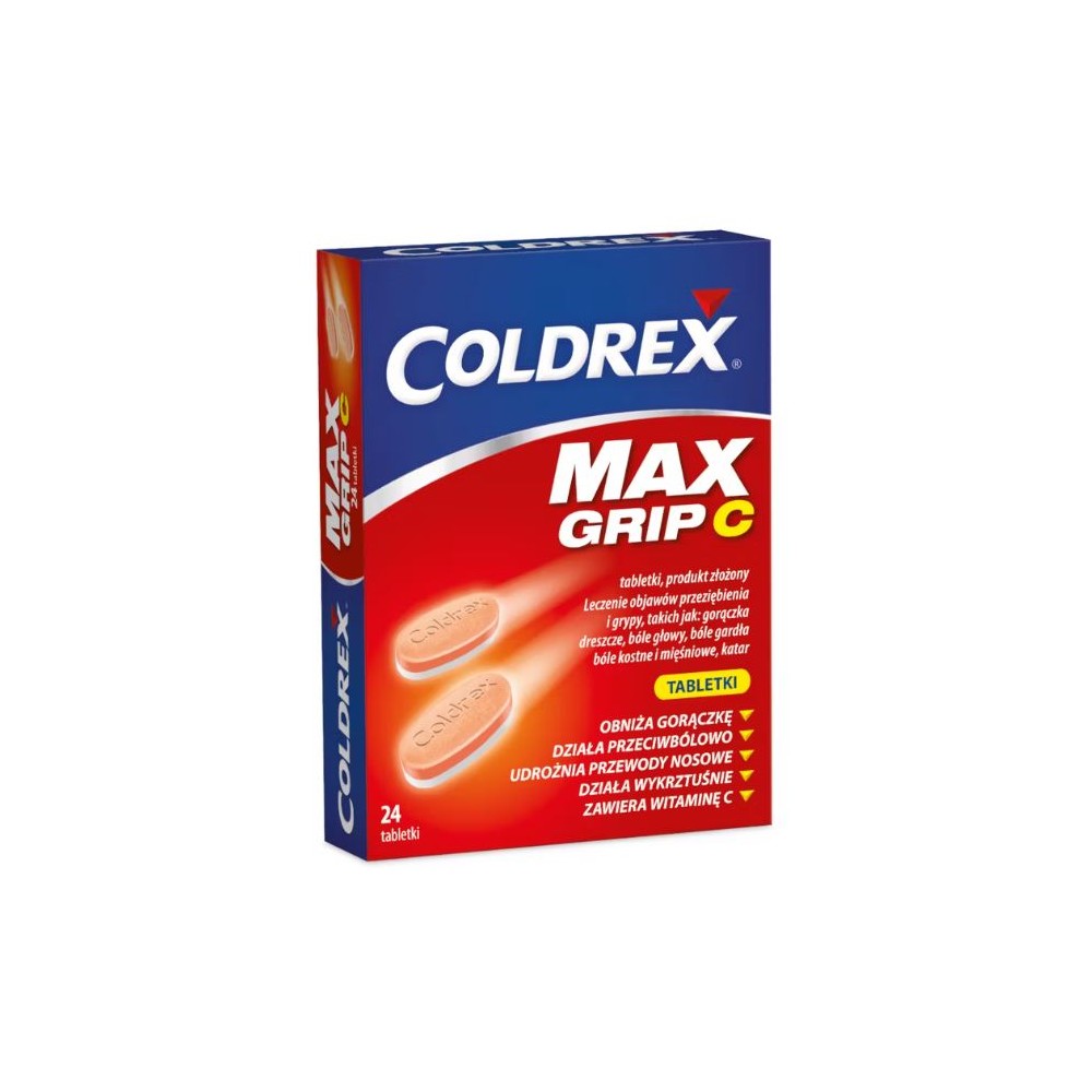 COLDREX MAXGRIP C 24 tabletki