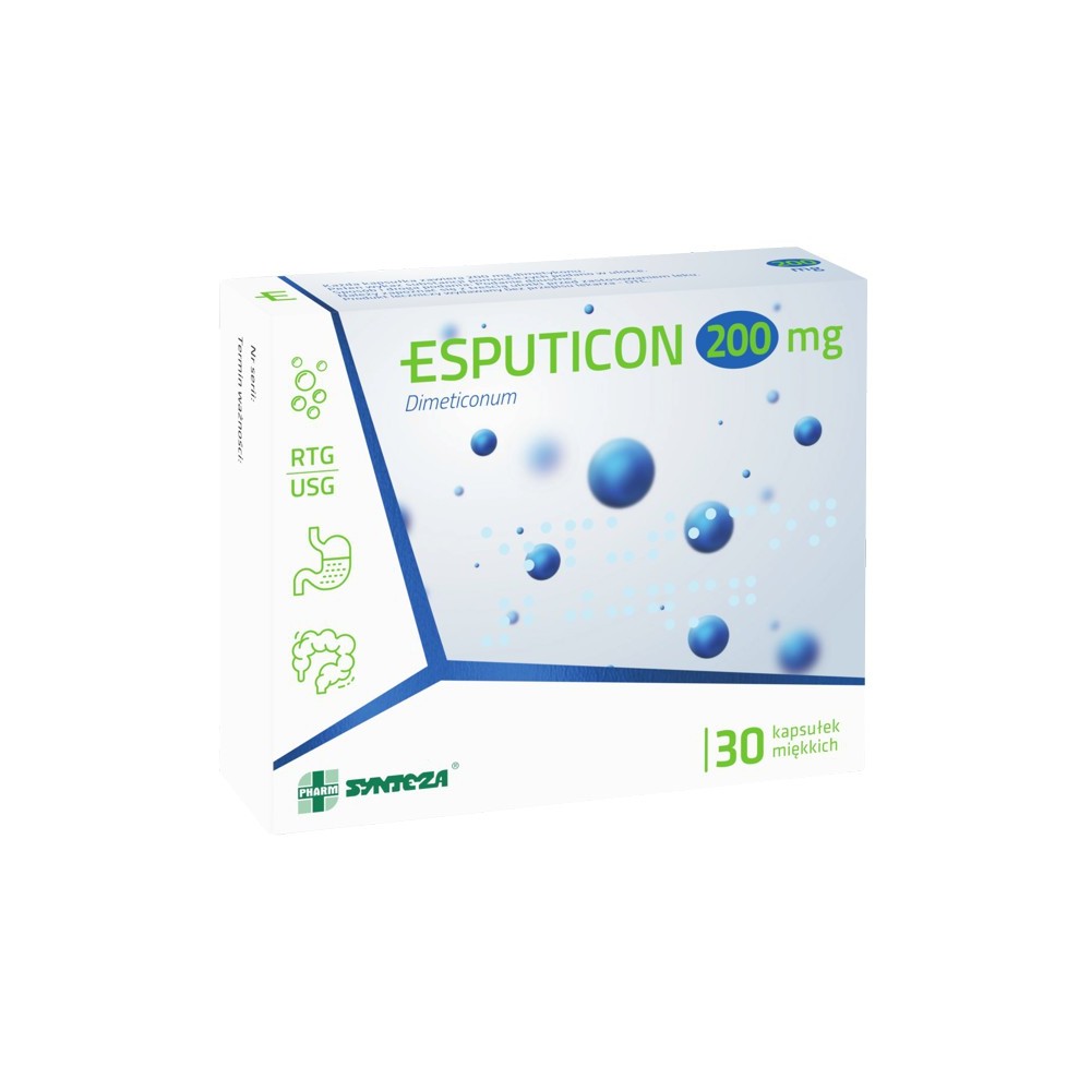Esputicon měkké tobolky 200 mg 30 tobolek.