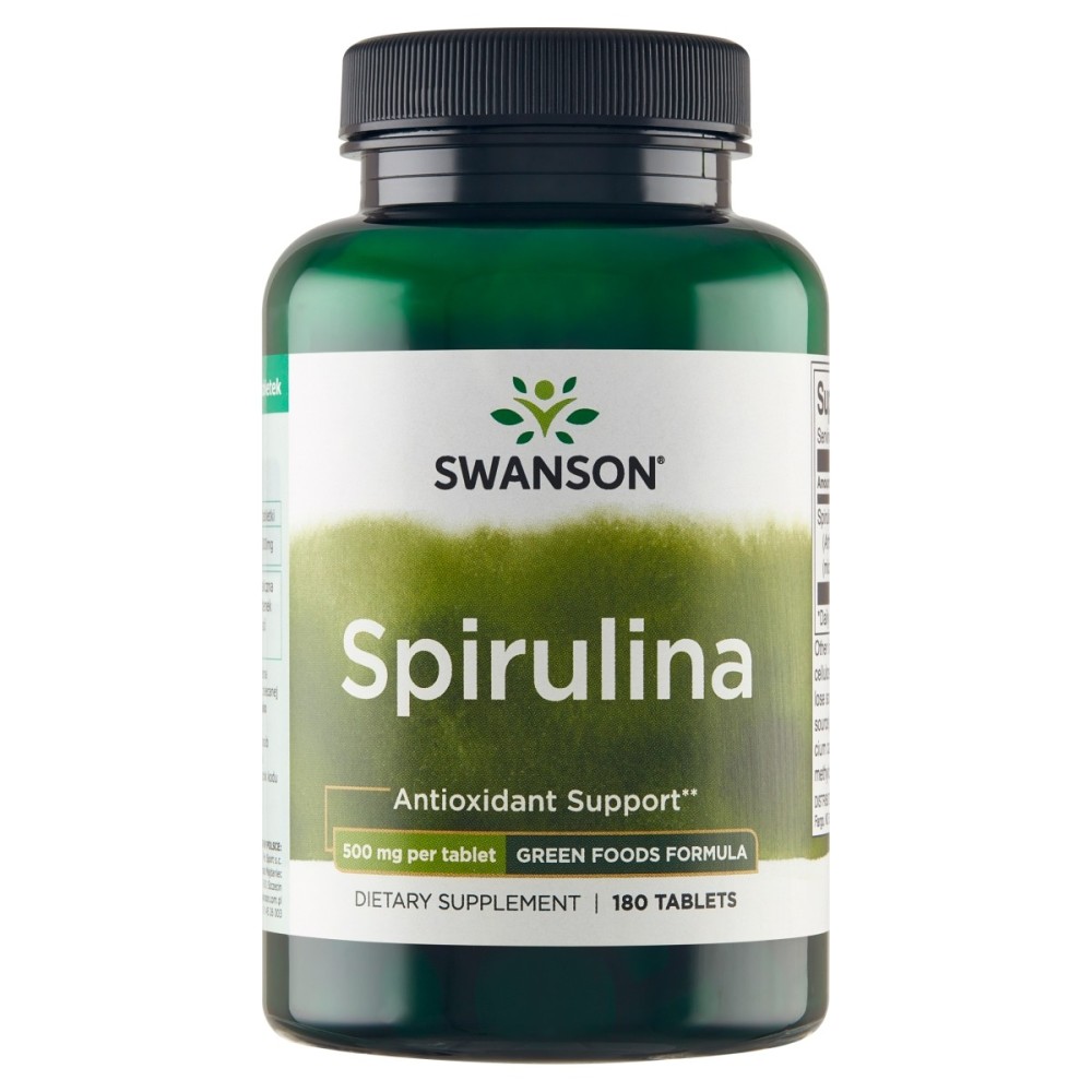 Swanson Spirulina dietary supplement 147 g (180 pieces)