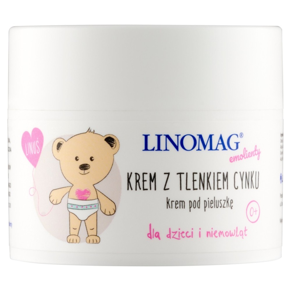 Linomag Crema Emolientes con óxido de zinc para niños y lactantes 0+ 50 ml