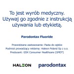 Parodontax Fluoride Wyrób medyczny pasta do zębów z fluorkiem 75 ml
