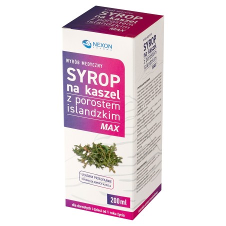 Prodotto medicale: sciroppo per la tosse al lichene islandese, max 200 ml