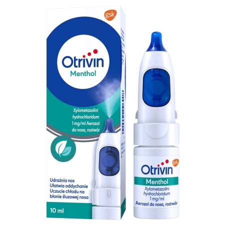 Otrivin Mentol Aerozol do nosa 1 mg/ml 10 ml