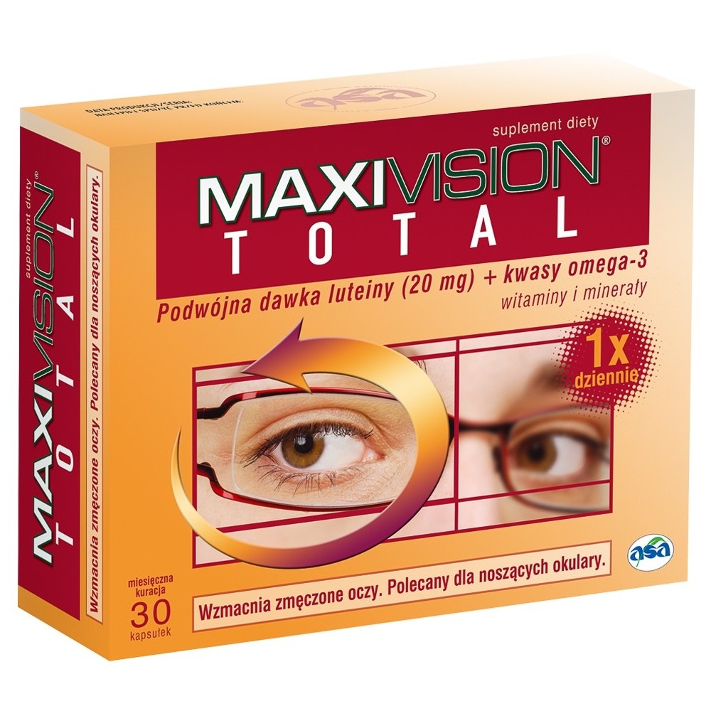 Maxivision Total x 30 Kapseln