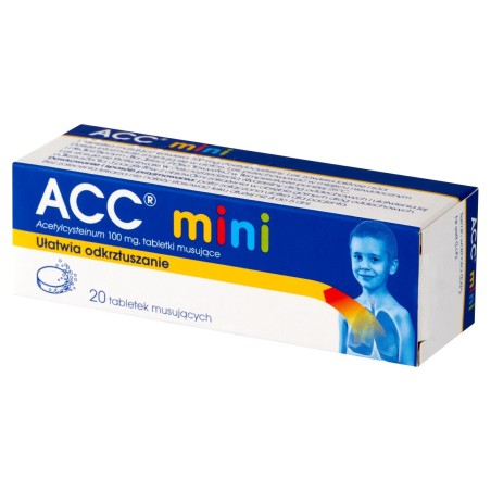 ACC Mini 100 mg Lek 20 pièces