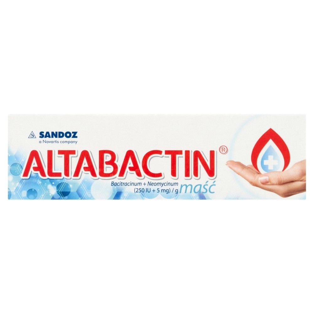 Altabactin 250 UI + 5 mg Unguento 20 g