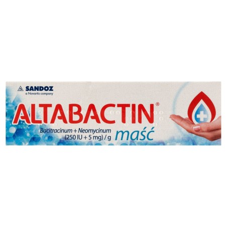 Altabactine 250 UI + 5 mg/g Pommade 5 g