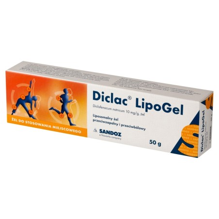 Diclac LipoGel 10 mg Lipozomální protizánětlivý a analgetický gel 50 g