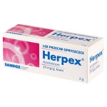 Herpex Krem lek przeciw opryszczce 50 mg/g 2 g