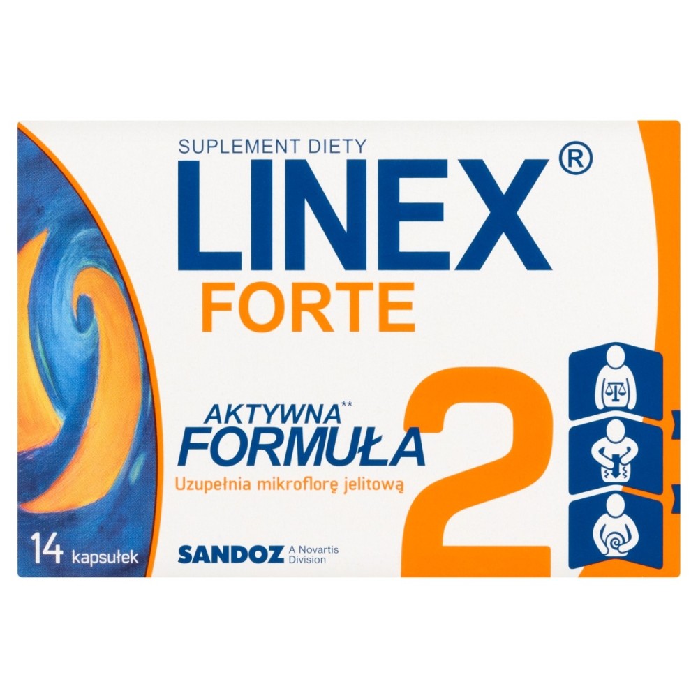 Linex Forte Dietary supplement 14 pieces