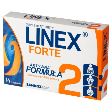 Linex Forte Dietary supplement 14 pieces