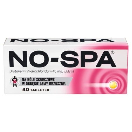 Sanofi No-Spa 40 mg Tablets 40 pieces