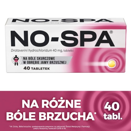 Sanofi No-Spa 40 mg Comprimés 40 pièces