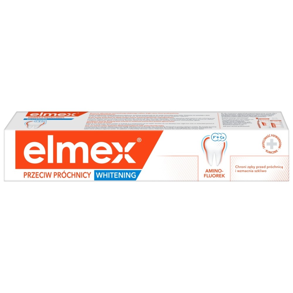 elmex Zahnpasta gegen Karies, Aufhellung, 75 ml