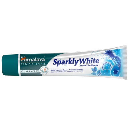 Himalaya Gum Expert Ziołowa wybielająca pasta do zębów Sparkly White 75 ml