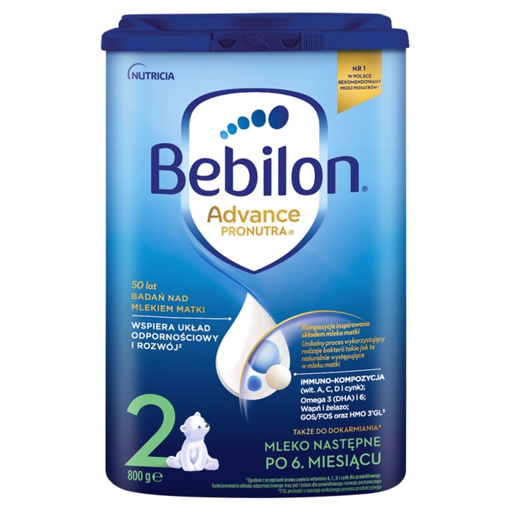 Bebilon 2 Pronutra-Advance Mleko następne po 6. miesiącu 800 g