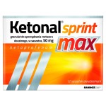 Ketonal Sprint Max 50 mg Granulado para solución oral en sobre de 12 piezas