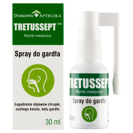 Tretussept Dispositif médical spray gorge 30 ml