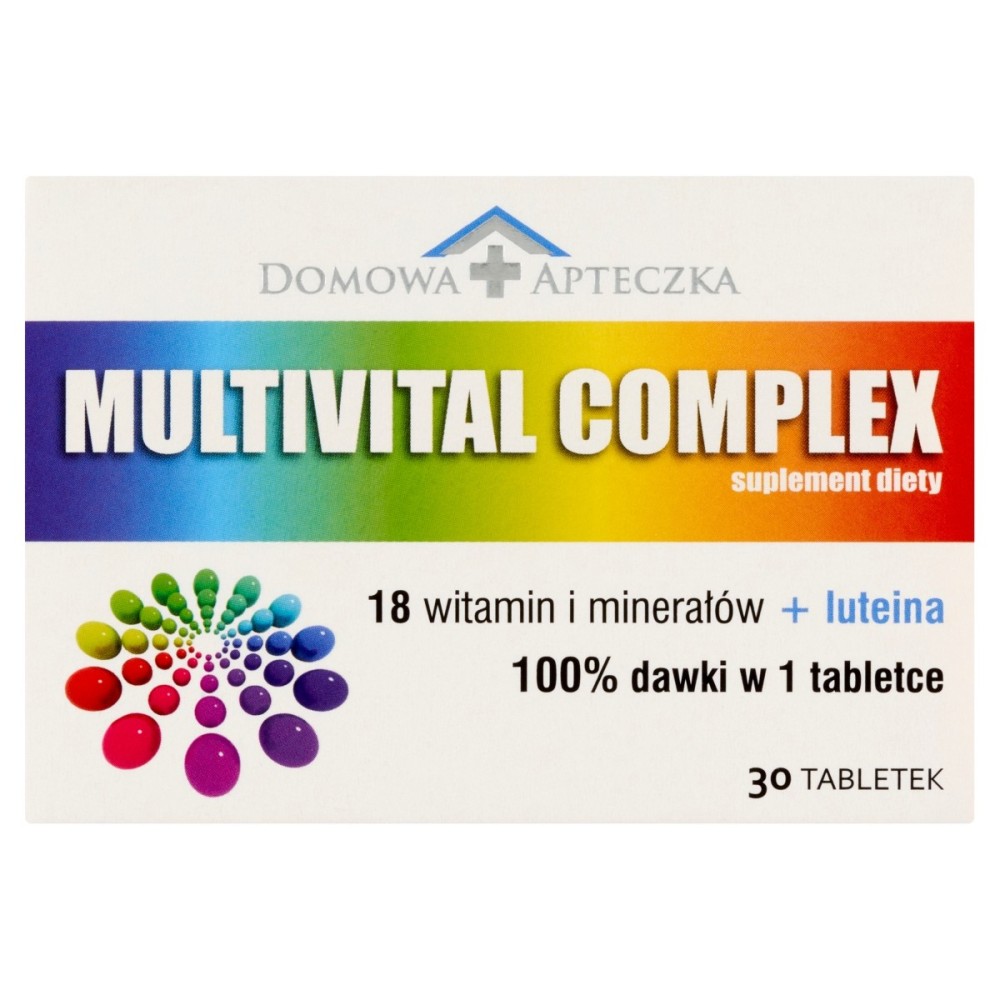 Multivital-Komplex Nahrungsergänzungsmittel 6 g (30 Stück)