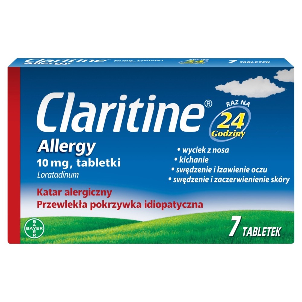 Claritine Allergy Tabletas 7 piezas