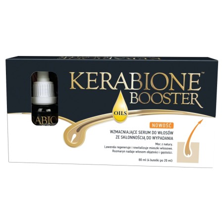 Kerabione Booster Wzmacniające serum do włosów ze skłonnością do wypadania 80 ml (4 x 20 ml)