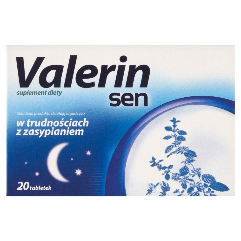 Valerin Sen Dietary supplement 20 pieces